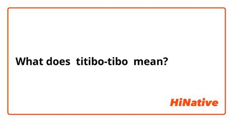 tibo meaning in filipino|Tibo: Definition of Filipino / Tagalog word tibo.